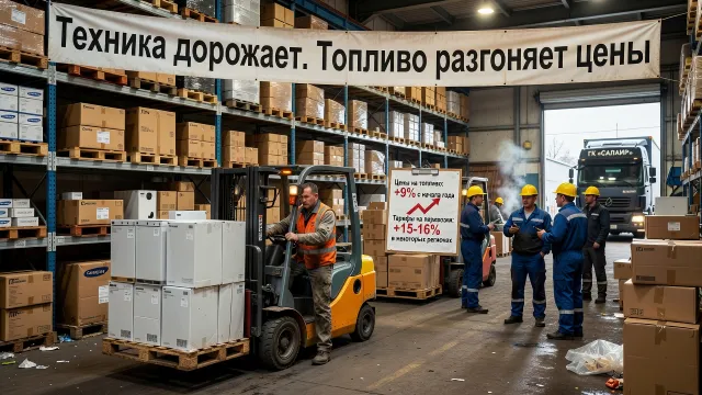 Техника дорожает. Топливо разгоняет цены