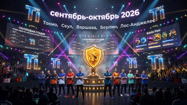 Какого числа The International 2026: точные даты турнира Dota 2